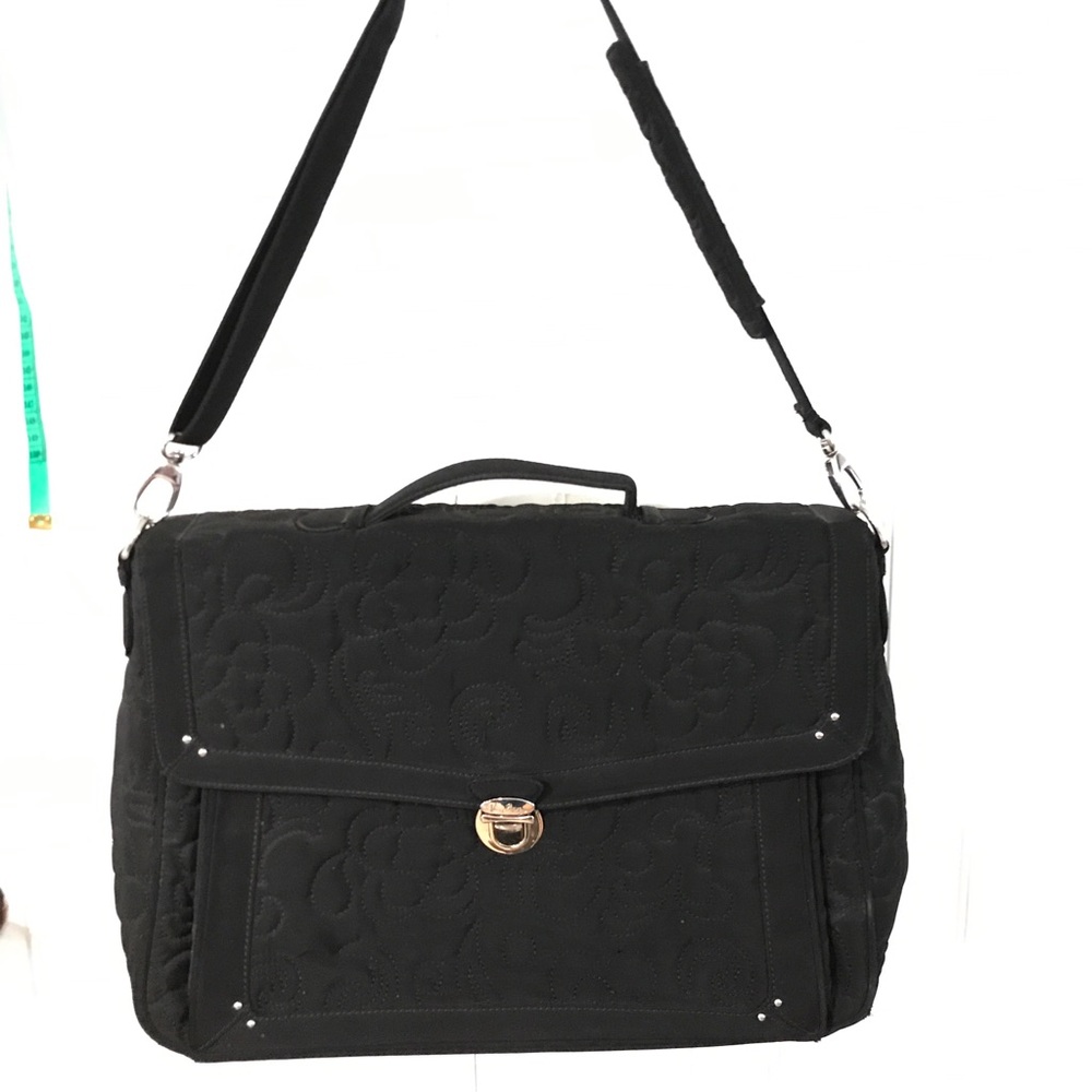 Vera Bradley quilted laptop bag